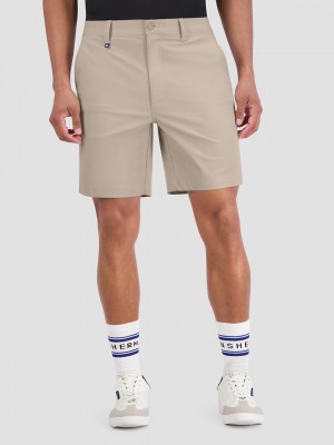 Ben Sherman 4Way Stretch Tech Shorts Khaki | 291063-TYP