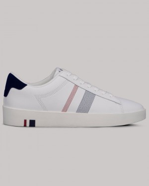 Ben Sherman Boxwell Sneakers White / Navy / Red | 182750-HBA