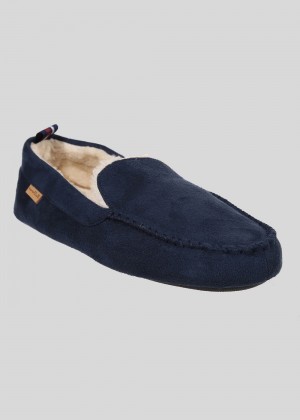 Ben Sherman Casa Cartegena Moccasin Slipper Navy | 461530-MDW