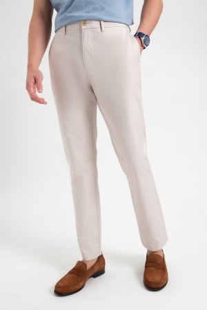 Ben Sherman Everyday Slim Fit Chino Pants White | 260493-MBD