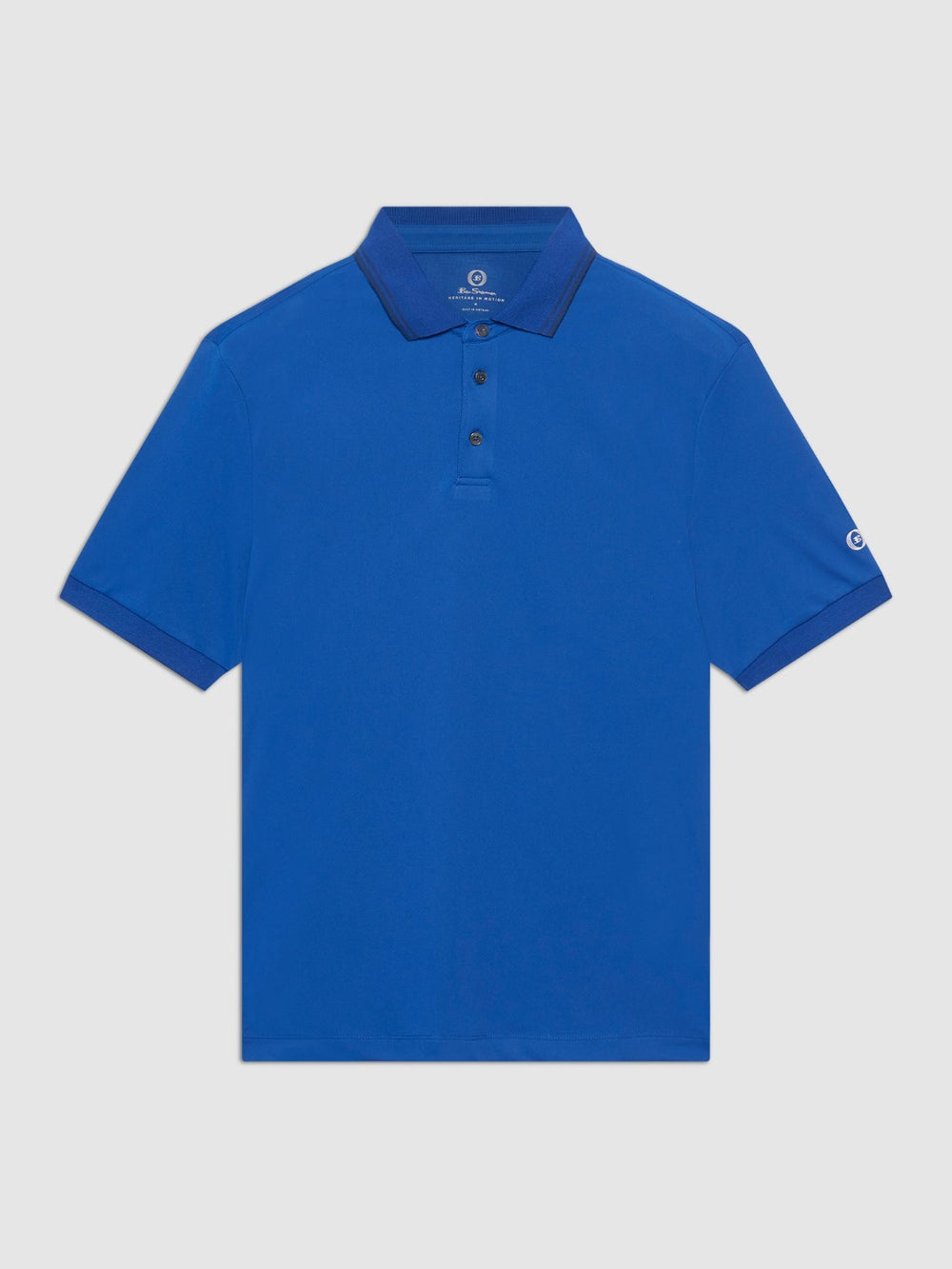 Ben Sherman 360 Motion Stretch Polo Shirts Blue / Royal | 153297-PNY