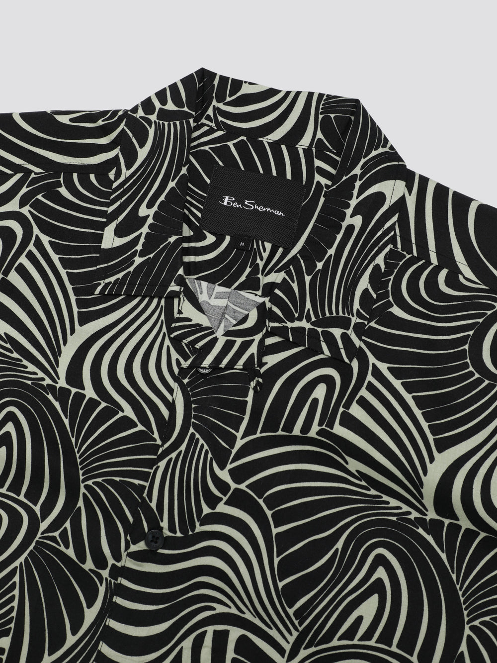 Ben Sherman B by Ben Sherman Psychedelic Swirl Print Shirts Mint | 218463-ZLR