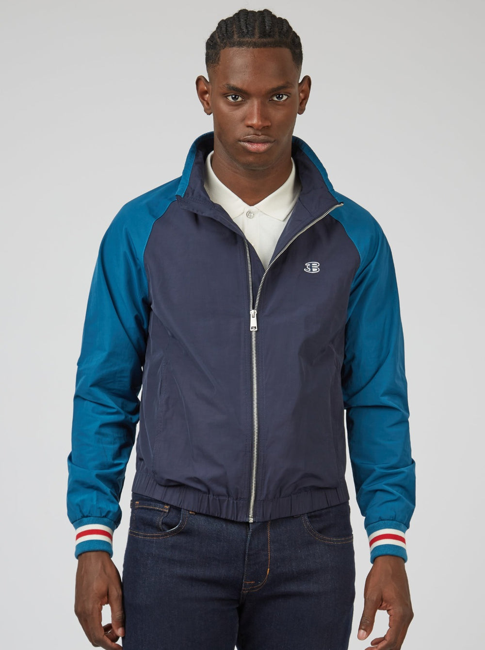 Ben Sherman B by Ben Sherman Waterproof Sport Jackets Blue | 312640-HJS