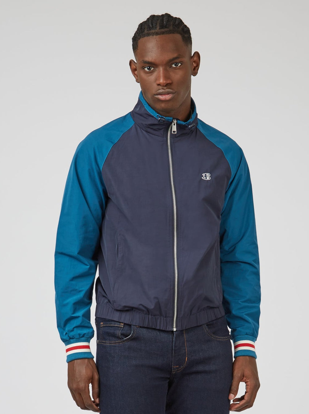 Ben Sherman B by Ben Sherman Waterproof Sport Jackets Blue | 312640-HJS