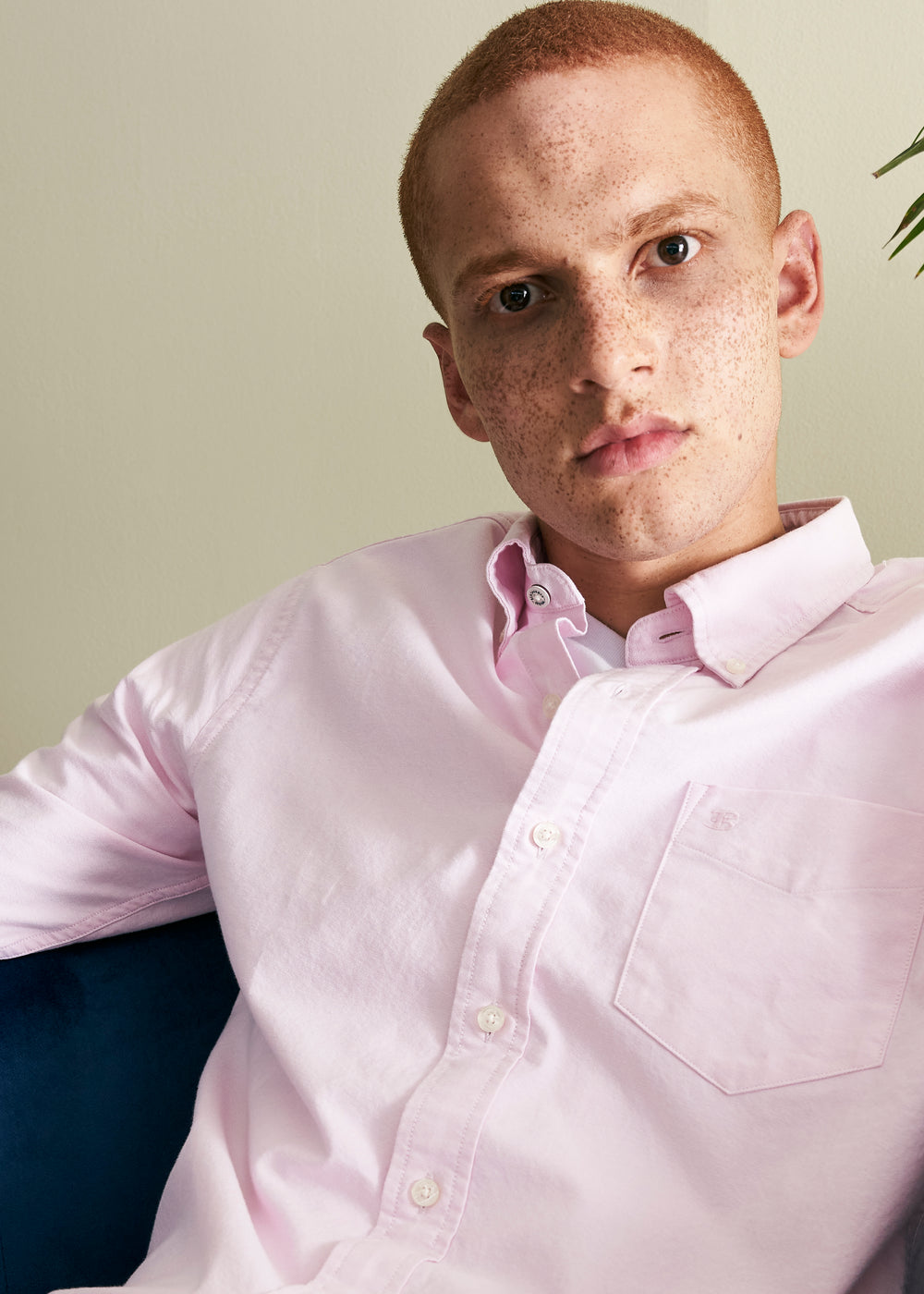 Ben Sherman Brighton Oxford Organic Shirts Pink | 172983-OBQ