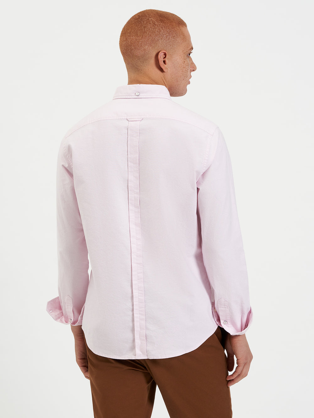 Ben Sherman Brighton Oxford Organic Shirts Pink | 172983-OBQ