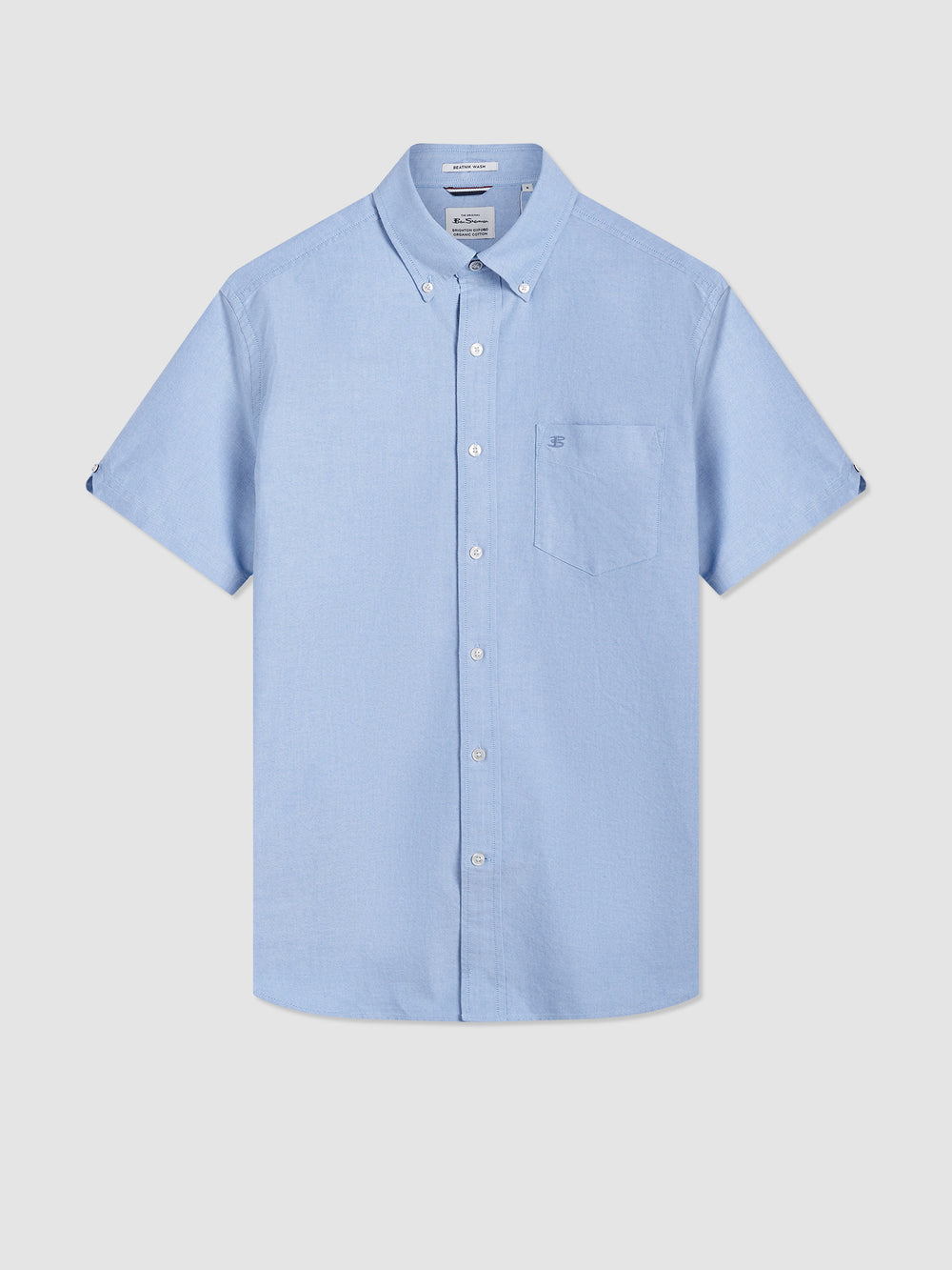 Ben Sherman Brighton Oxford Organic Shirts Blue | 931784-IVE