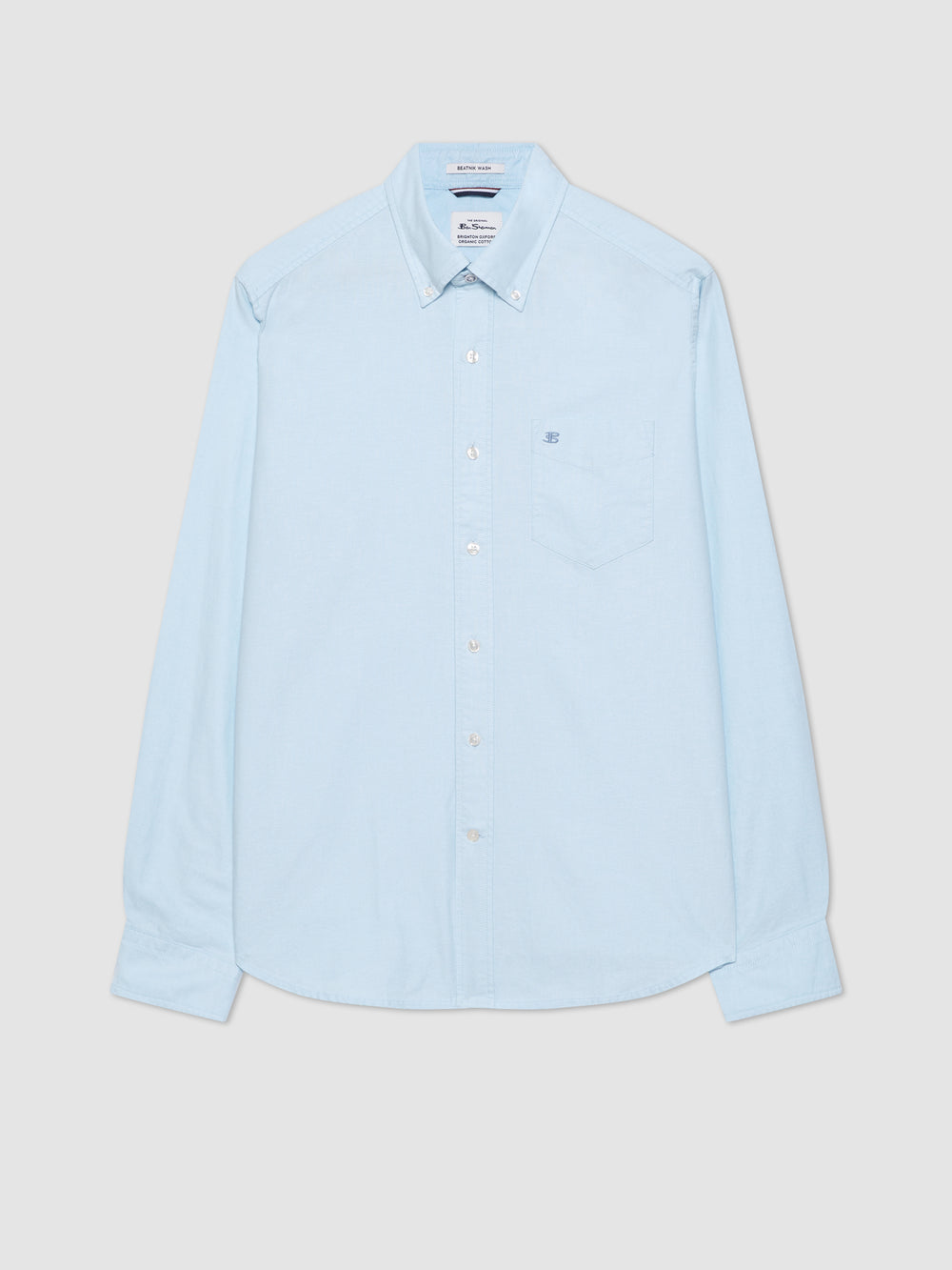 Ben Sherman Brighton Oxford Organic Shirts Blue | 246085-MXS