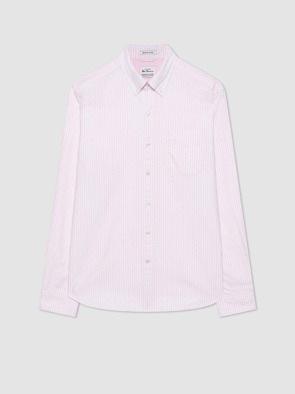 Ben Sherman Brighton Oxford Shirts Pink Stripes | 315692-QRC