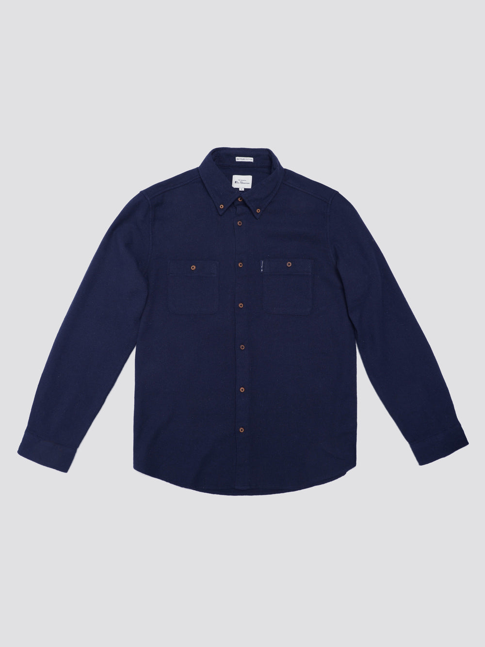 Ben Sherman Signature Boucle Shirts Navy | 167094-IFD