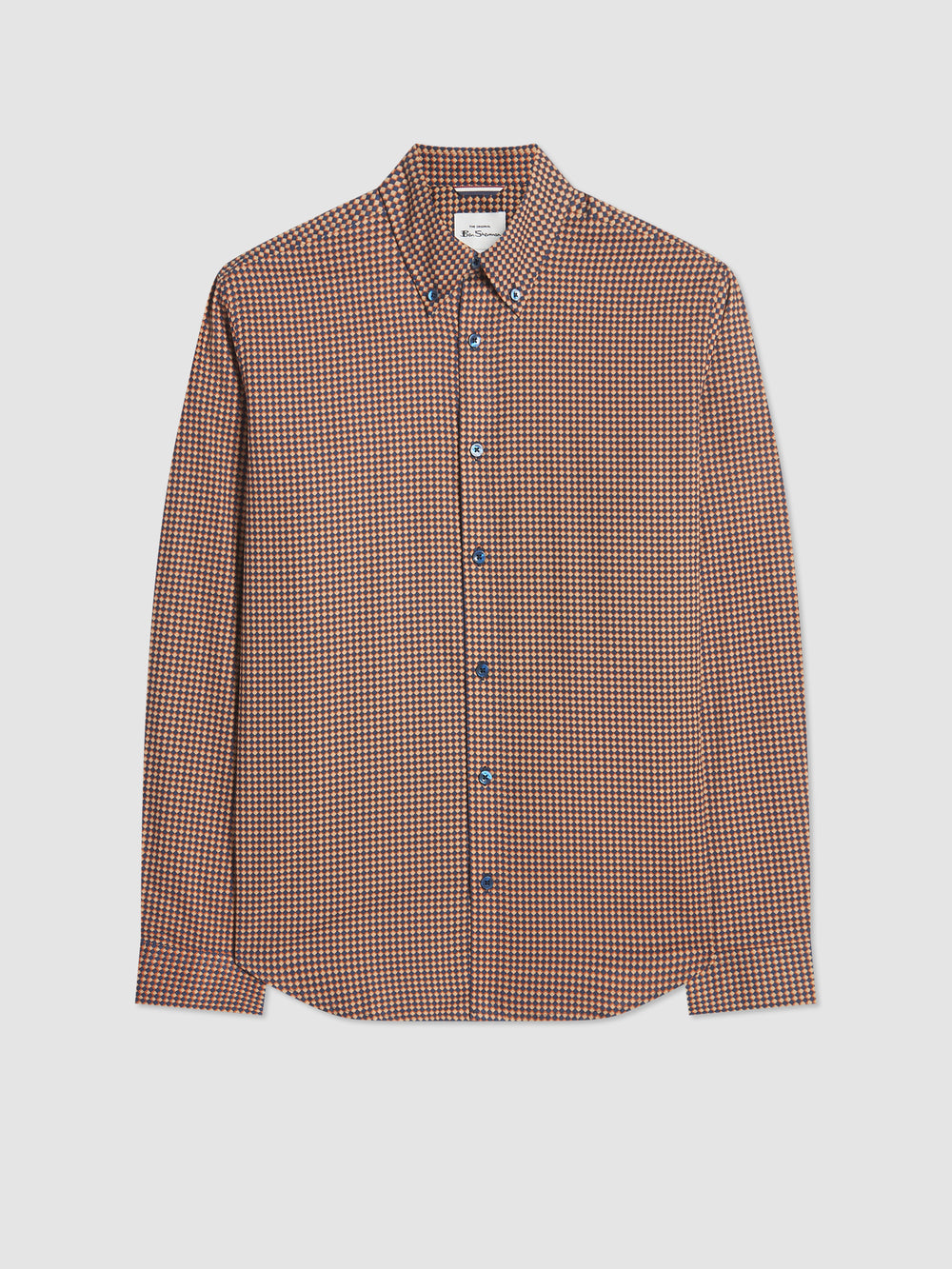 Ben Sherman Signature Chevron Shirts Orange | 328591-GUN