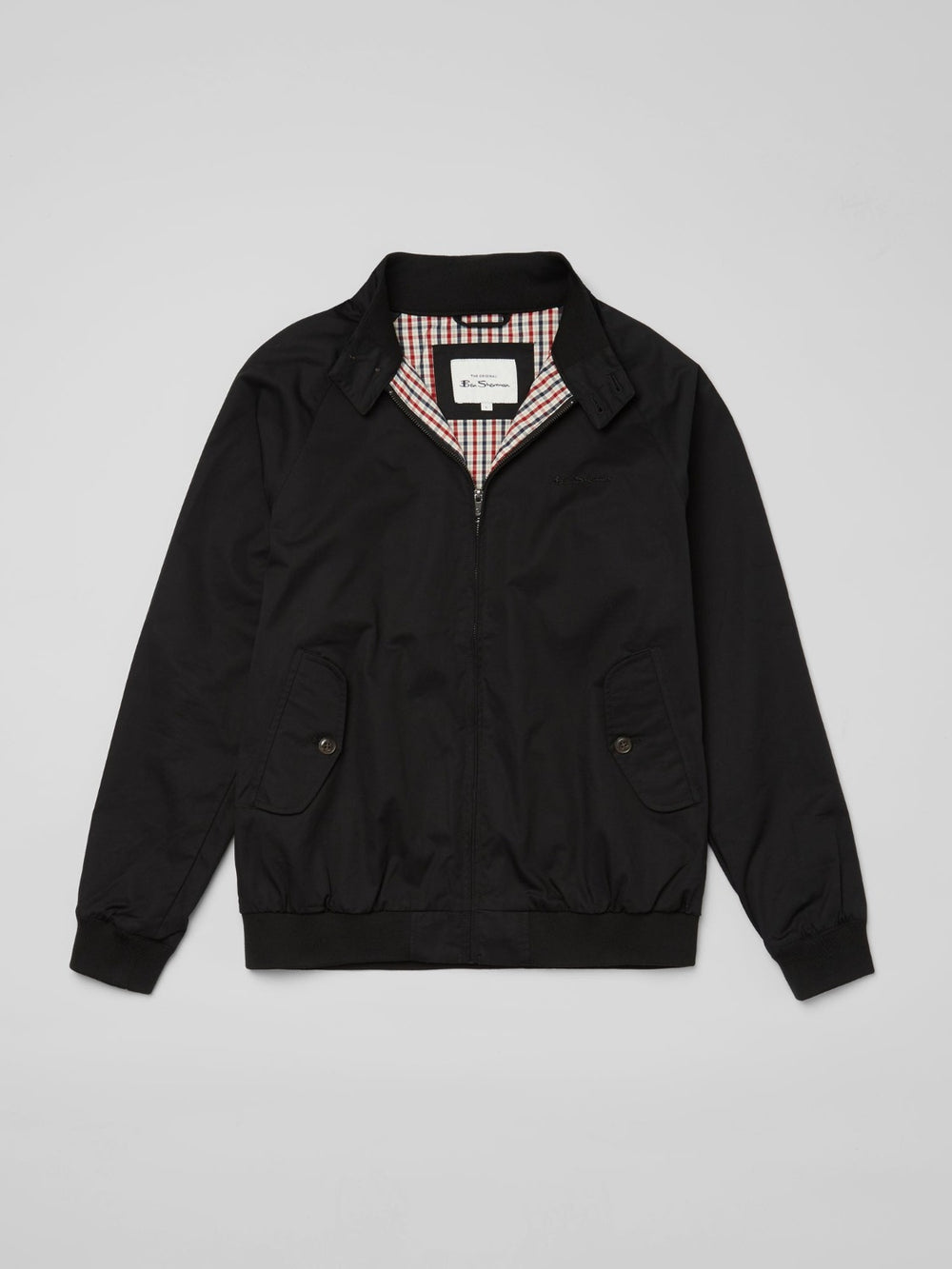 Ben Sherman Signature Harrington Jackets Black | 853620-YFD