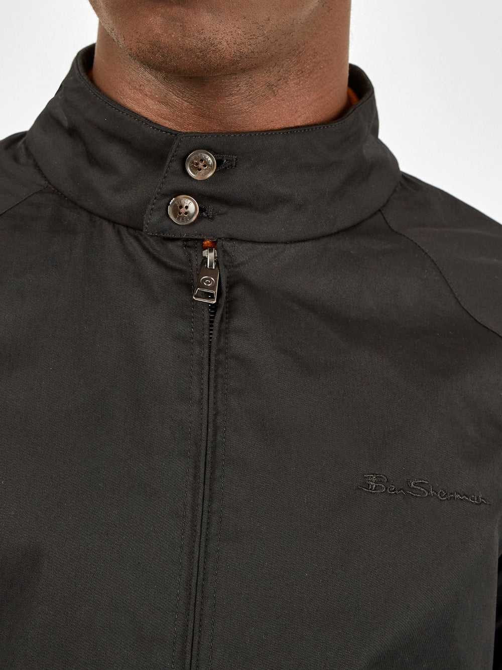 Ben Sherman Signature Harrington Jackets Black | 853620-YFD