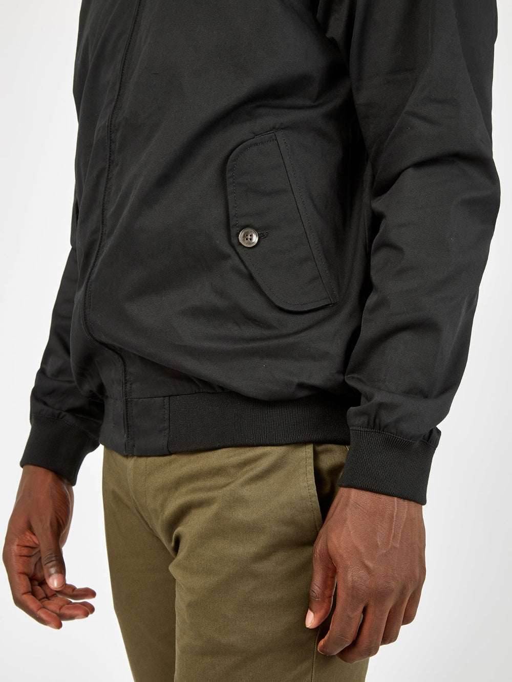 Ben Sherman Signature Harrington Jackets Black | 853620-YFD