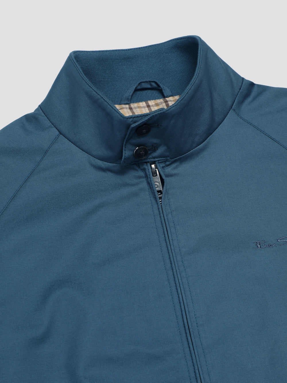 Ben Sherman Signature Harrington Jackets Turquoise | 957324-JIB