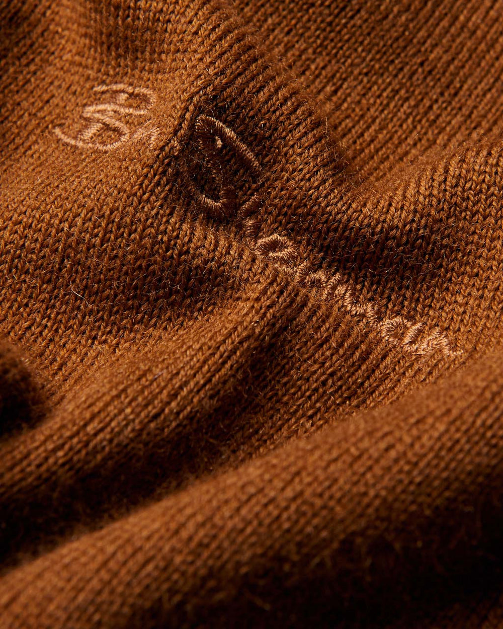 Ben Sherman Signature Merino Crewneck Knitwear Brown | 520647-QHM