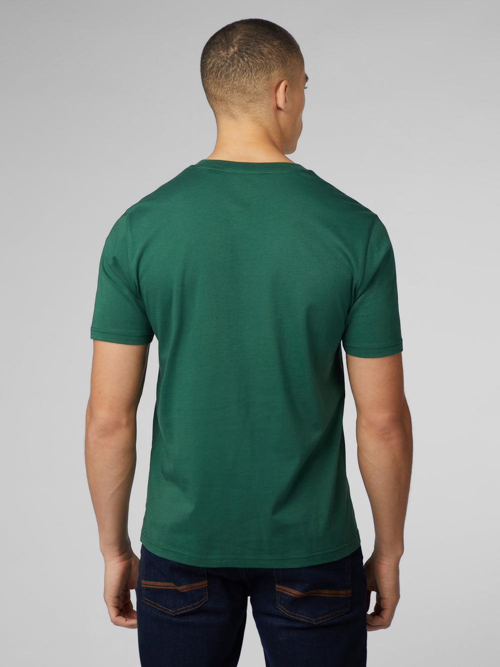 Ben Sherman Signature Mod Head T-Shirt Green | 537124-KOD