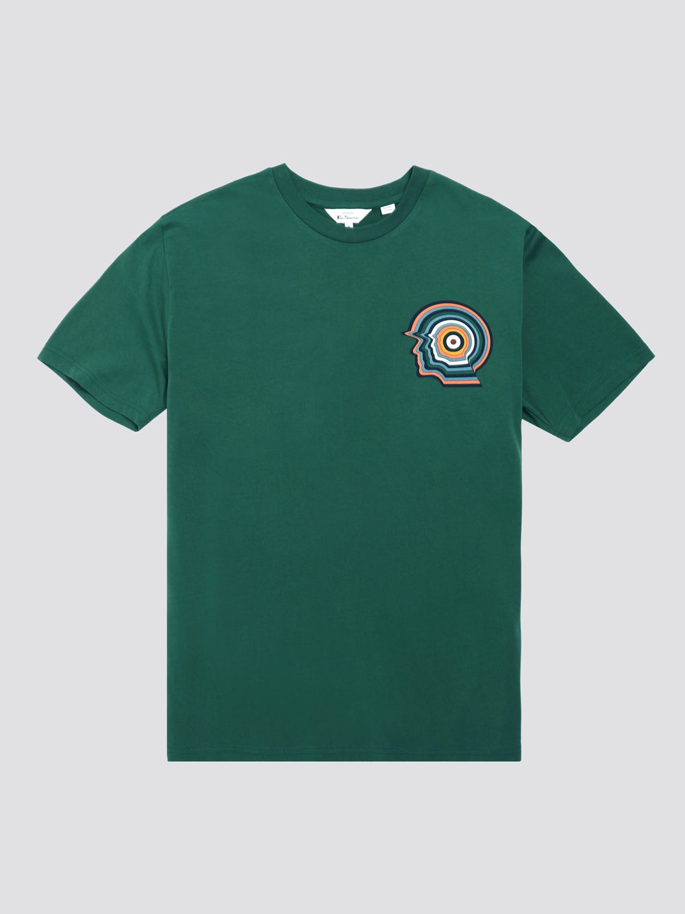 Ben Sherman Signature Mod Head T-Shirt Green | 537124-KOD