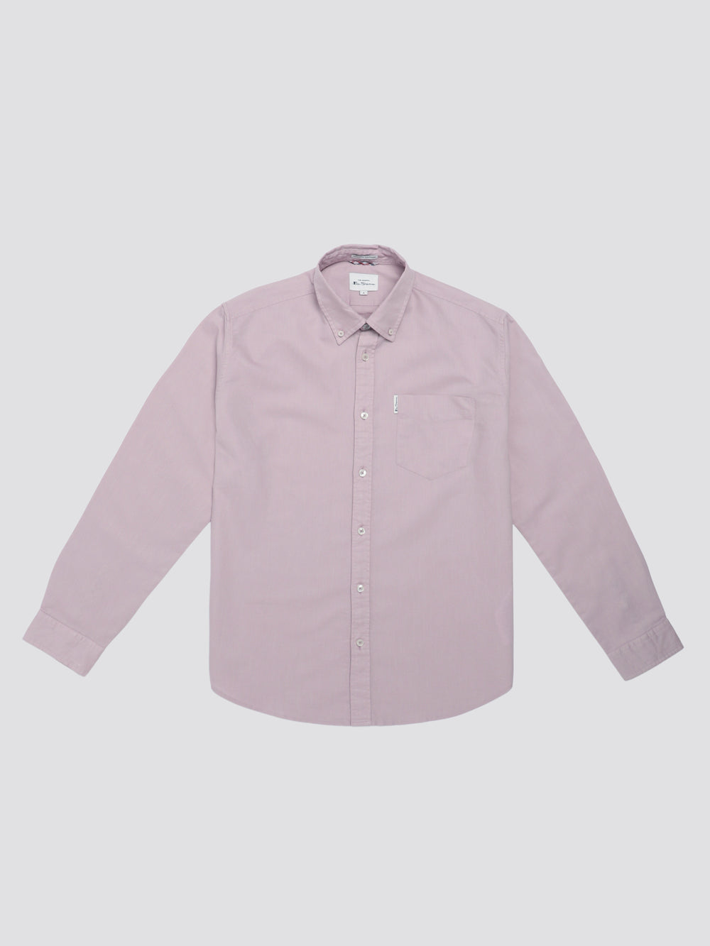 Ben Sherman Signature Oxford Long Sleeve Shirts Purple | 768140-ZRX