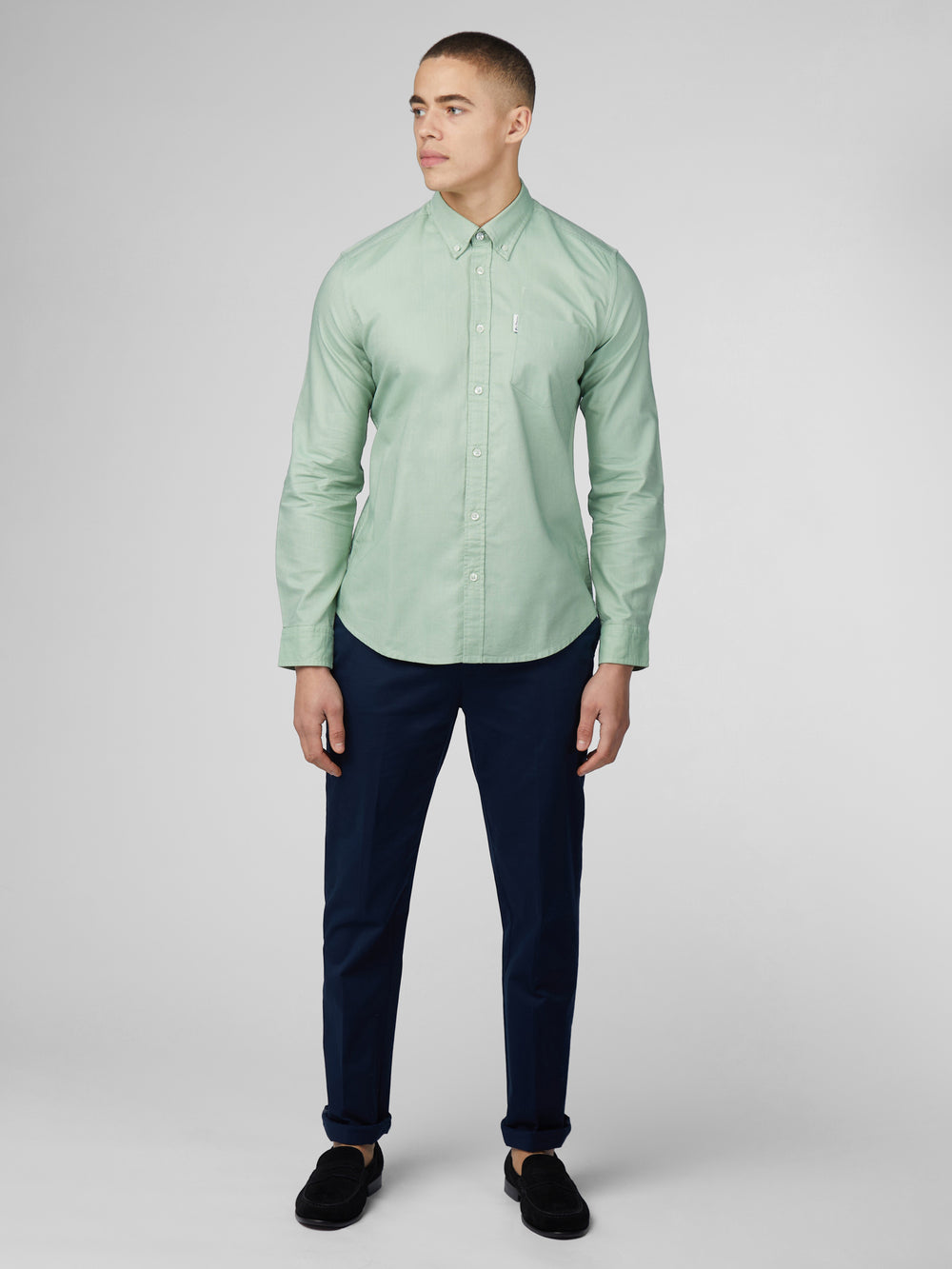 Ben Sherman Signature Oxford Shirts Green | 690528-HDU