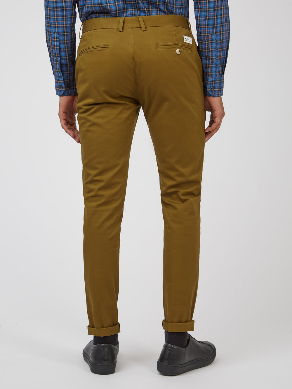 Ben Sherman Signature Skinny Stretch Chino Pants Brown | 234618-FOA