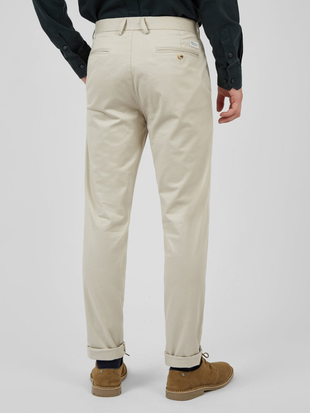 Ben Sherman Signature Skinny Stretch Chino Pants White | 820419-CXD