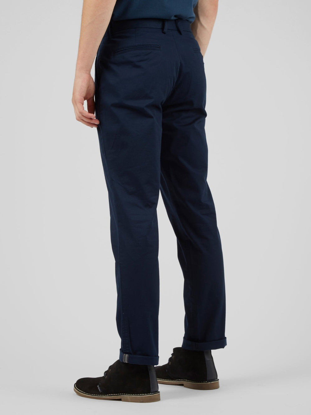 Ben Sherman Signature Slim Stretch Chino Pants Navy | 923761-FQJ