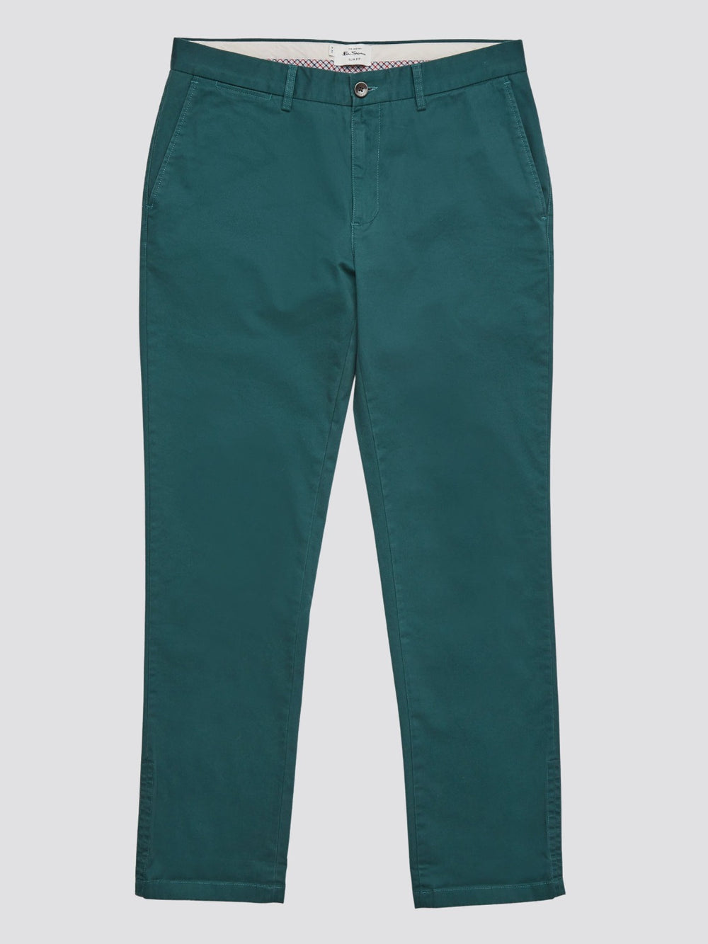 Ben Sherman Signature Slim Stretch Chino Pants Green | 406389-OSJ